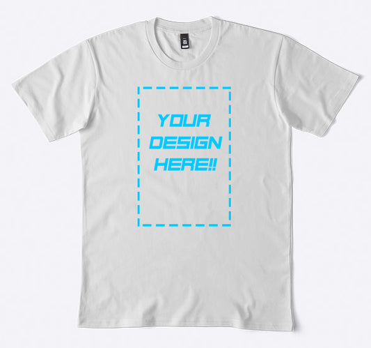 Front A4 & Back A3+ Personalized Design Unisex Cotton Shirt