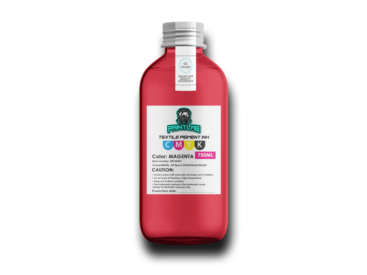 DTF Ink - High Quality No Nozzle Blocking Stable MAGENTA for Direct-to-Film Printing