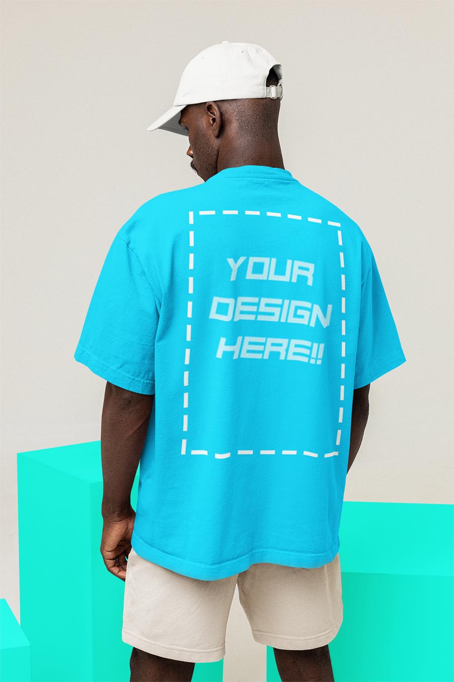 Front Pocket Print & Back A3+ Personalized Design Unisex Cotton Shirt