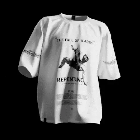 Animated Oversized T-Shirt