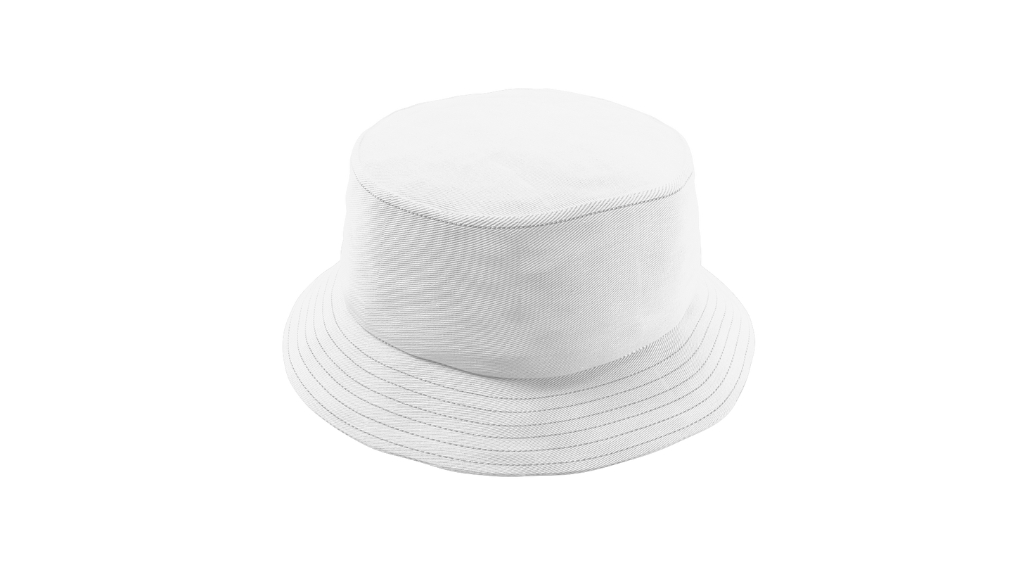 Customizable 100% Cotton Bucket Hat - Personalizable Outdoor Sun Protection Cap - Durable and Breathable