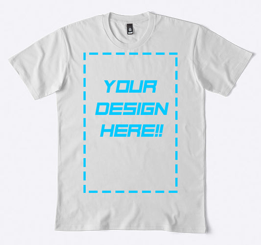 Front A3+ Size Personalized Design Unisex Cotton Shirt
